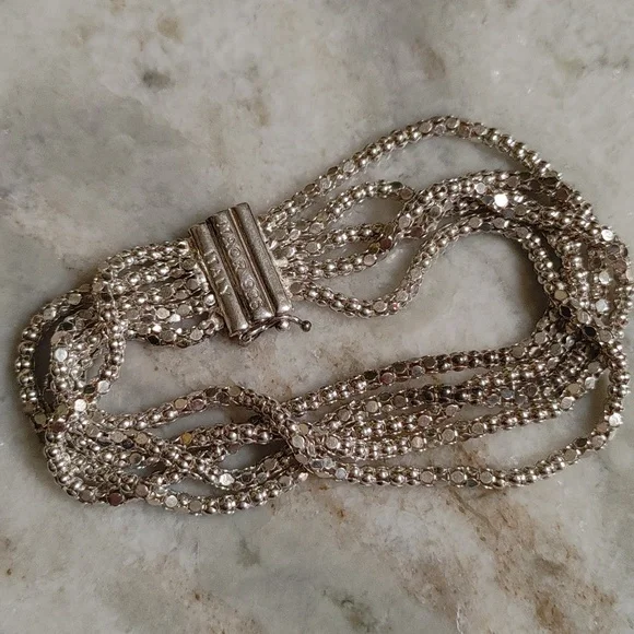Itaor 925 Italy 5 Strand Bracelet - Picture 7 of 16